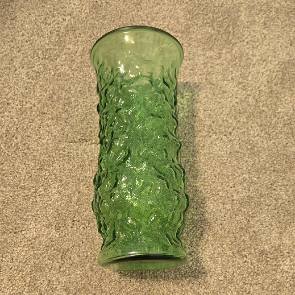 Other - Green Glass Vintage Vase